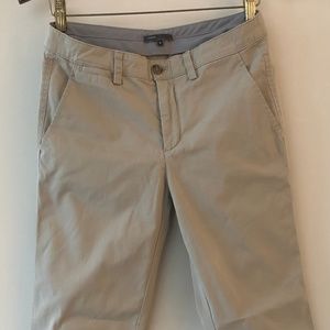 Vince Straight-Leg Chino Pants - "Latte" color